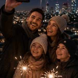 Silvester-Familie – Kamera mieten für den Jahreswechsel
