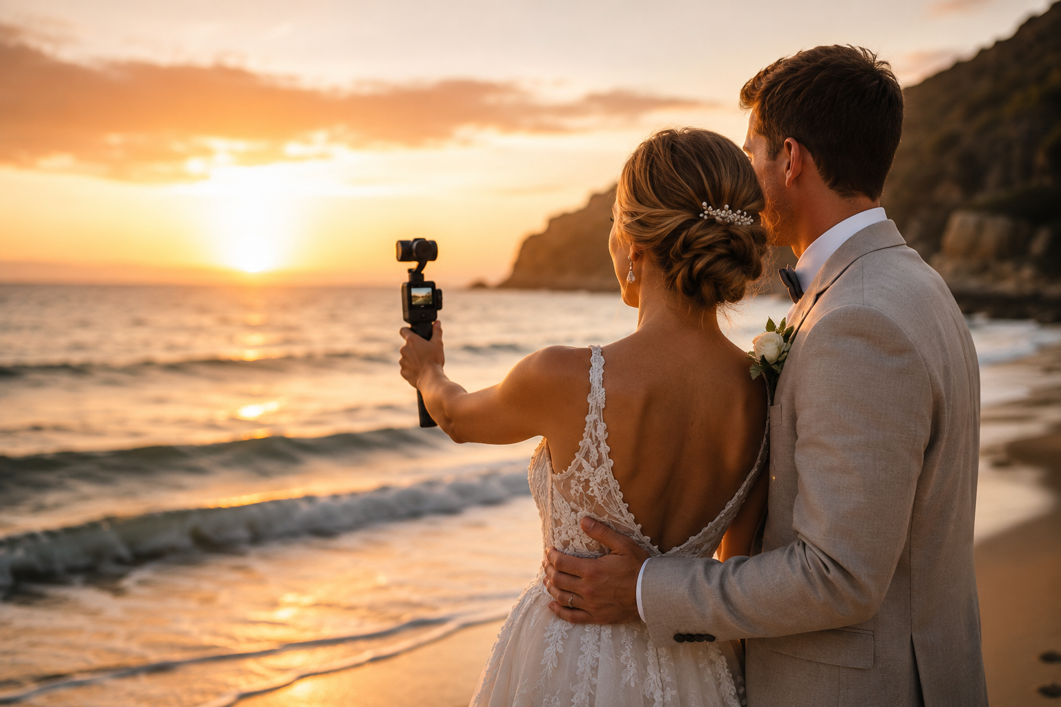 Die beste Kamera für Hochzeiten & Flitterwochen